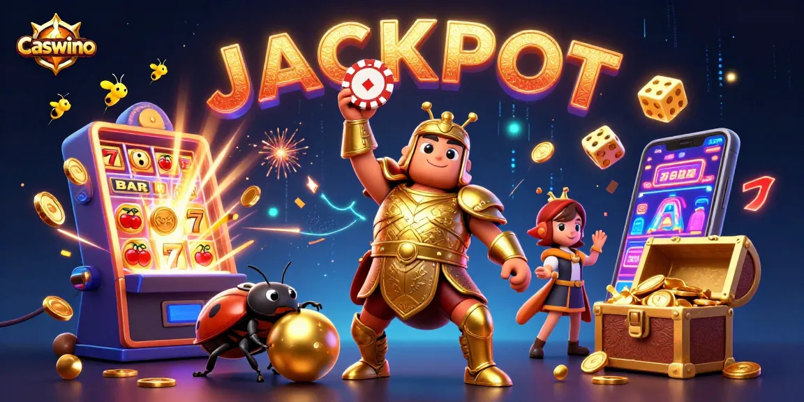 Experience thrilling wins at Caswino with vibrant jackpot excitement and dynamic casino action!