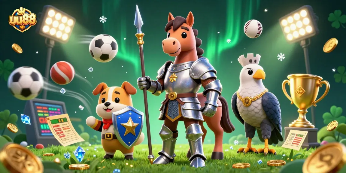 Enhance your gaming on uu88 with thrilling sports betting visuals in a dynamic scene.