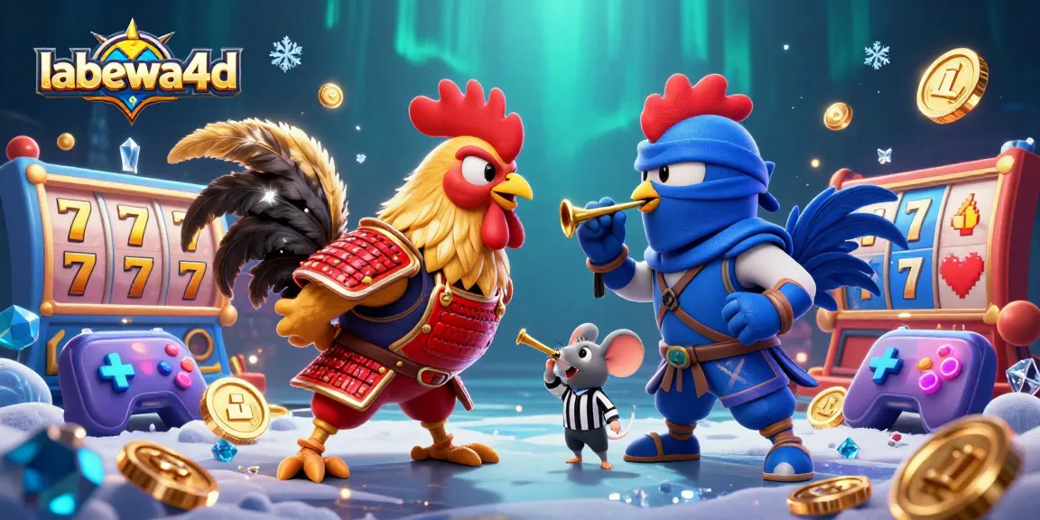 labewa4d menawarkan permainan ayam aduan yang mendebarkan dengan standoff dramatis antara ayam samurai dan ninja.