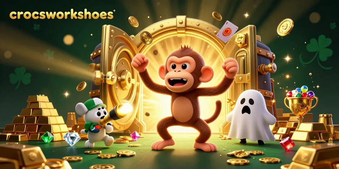 Experience the vibrant world of crocsworkshoes amidst a thrilling haunted casino adventure.