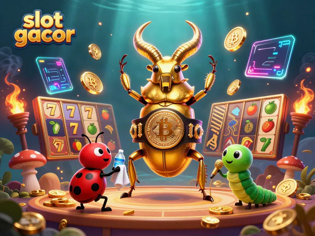 Experience thrilling slot gacor action with dynamic characters and vibrant game elements.