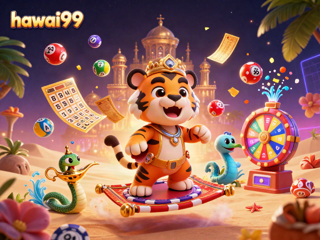 Experience excitement at hawai99 with a vibrant casino adventure through a magical scene.