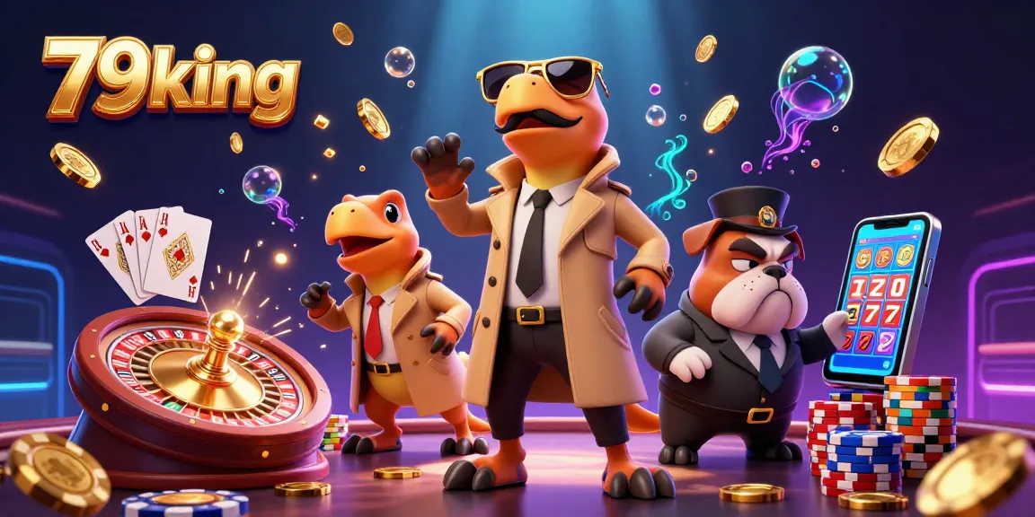 Engage with 79king and see raptors disguised in a trench coat entering a VIP casino lounge.